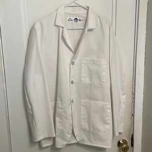 Red Kap Medical White Coat